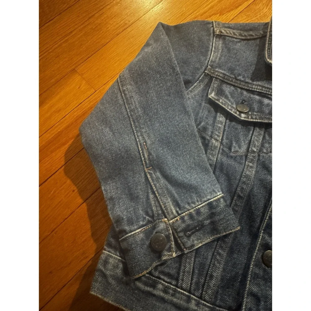 Vintage Hard Rock Cafe Denim Jacket Save The Planet Foxwoods Casino Youth S NWT